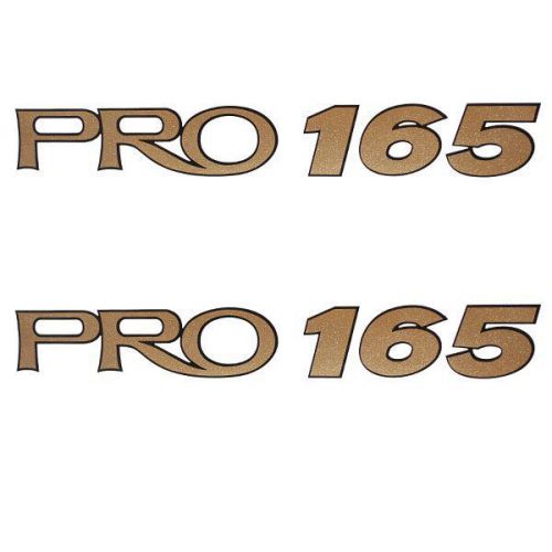Tracker pro 165 boat decals (pair)