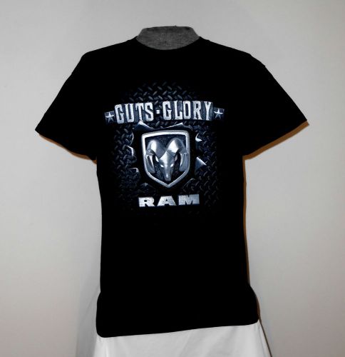 New dodge trucks "guts-glory, ram" t-shirt md *l@@k* dodge trucks nwot