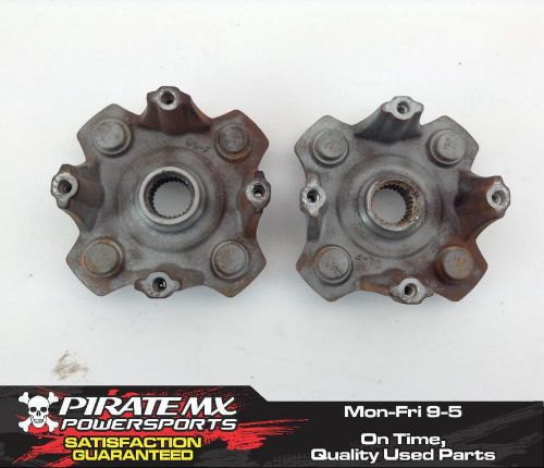 Arctic cat 4x4 500 manual front wheel hub set #23 2007
