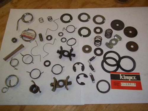 Vintage snowmobile recoil starter spring hardware lot rotax cat yamaha