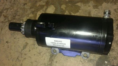 Johnson/evinrude v-4 outboard engine starter 586283