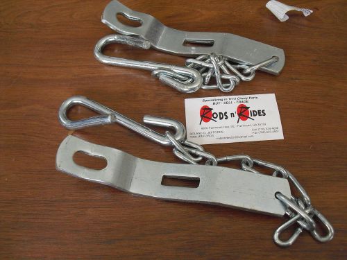 1958 1966 chevy gmc truck tailgate chains