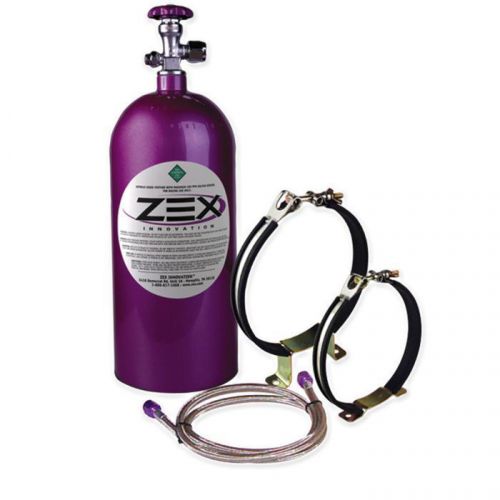 New zex 10lb purple powdercoat nitrous maximizer kit with hi-flow valve #82100