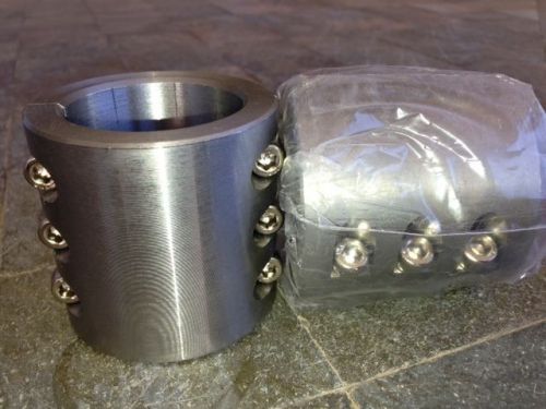 Roll bar clamp 1.75 , 6 bolt steel - raw steel - clamps on 1.75 tube