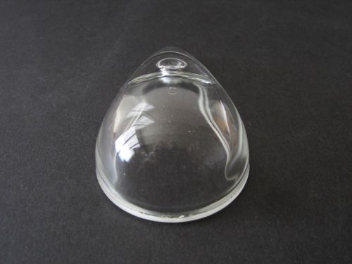 Grimes aircraft clear glass replacement lens, p/n a2376-1, new surplus!