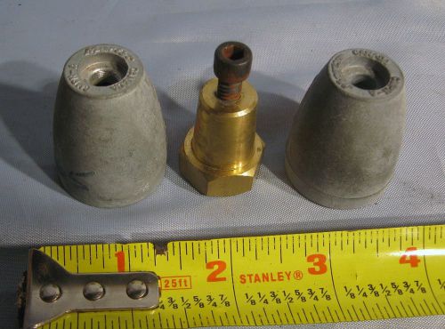 2 x martyr cmpna outboard boat motor propeller nut zinc protection anode cmpn-a