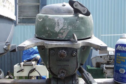 Vintage outboard motor