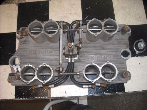 Vintage hilborn fuel injection unit gasser hot rod 265-c 8d  sbc chevy 350