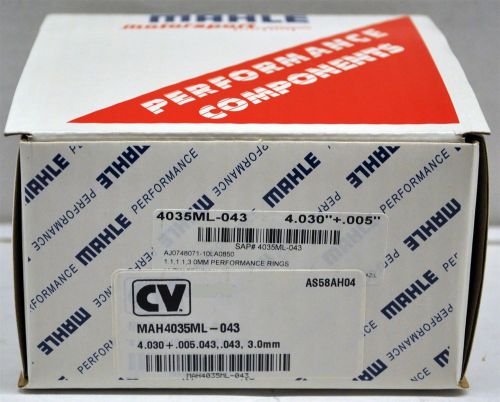 Mahle 4035ml-043 low tension oil control ring set .043 .043 3.0mm 4.030" +.005"