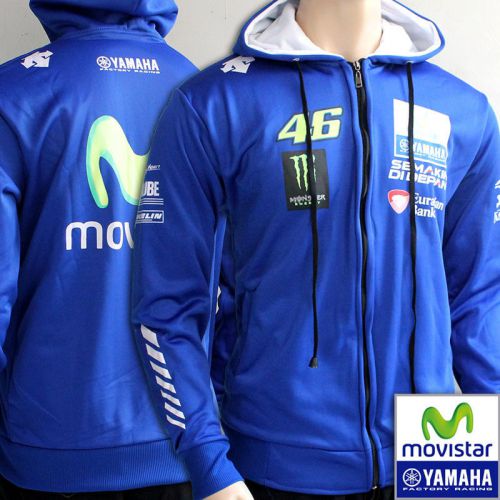 2016 movistar yamaha racing valentino rossi motogp pit jacket hoodie m l xl sz