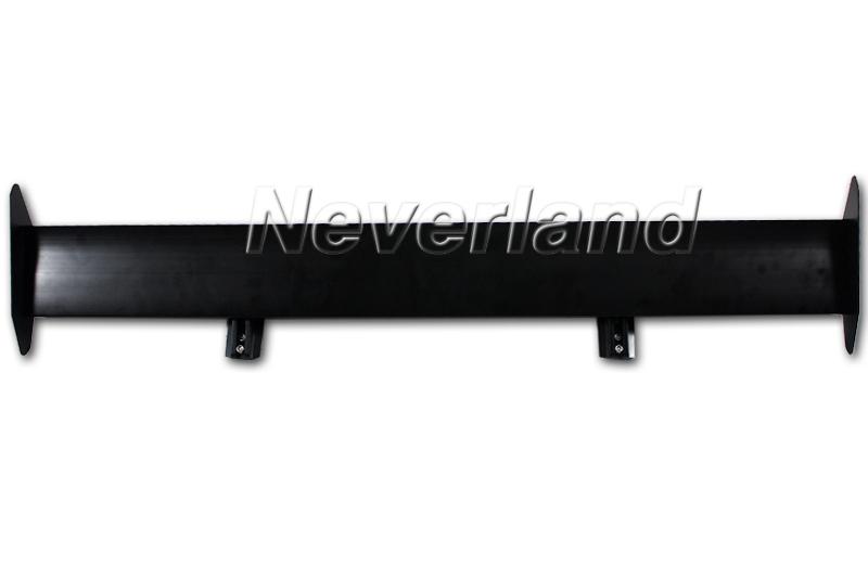Hot adjustable lightweight racing sport rear gt wing plate spoiler kit 49" new