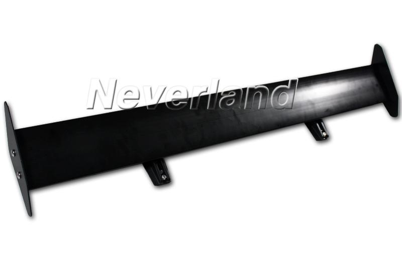 Hot Adjustable Lightweight Racing Sport Rear GT Wing Plate Spoiler Kit 49