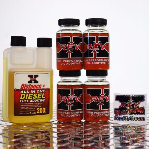 Revx rev-x oil treatment, ford 6.0 powerstroke injection stiction fix kit heui