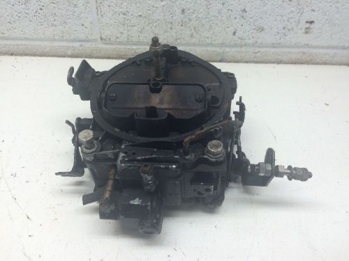 Mercruiser rochester carbuertor quadrajet 4 barrel v8 marine engine