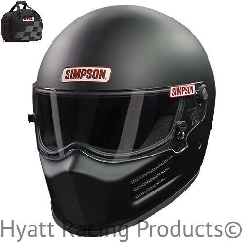 Simpson bandit auto racing helmet sa2015 - all sizes &amp; colors (free bag)