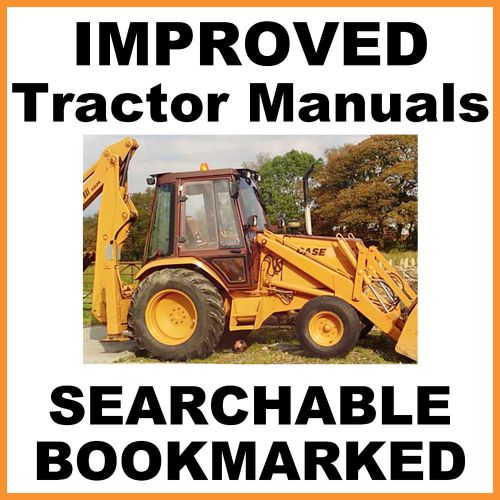 Case 580c tractor service manual 580ck c loader backhoe searchable indexed best