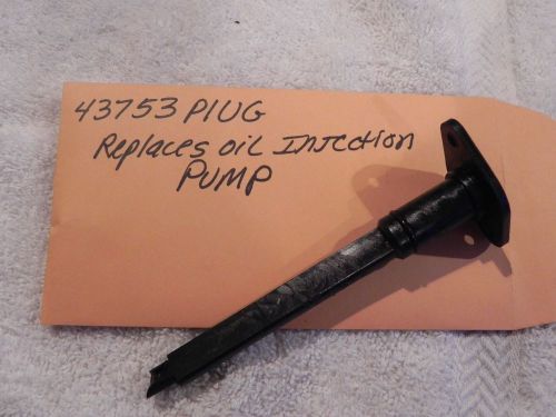 Mercury outboard oil injection plug p# 43753