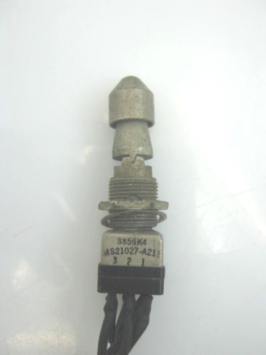 Ms21027a211 lever lock toggle switch, on off on 3 pos f16 simulator 8856k4