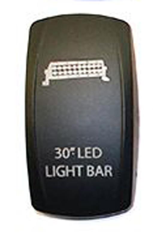 Golf cart sand rail dune buggy truck utv  back lit 30" led light bar switch
