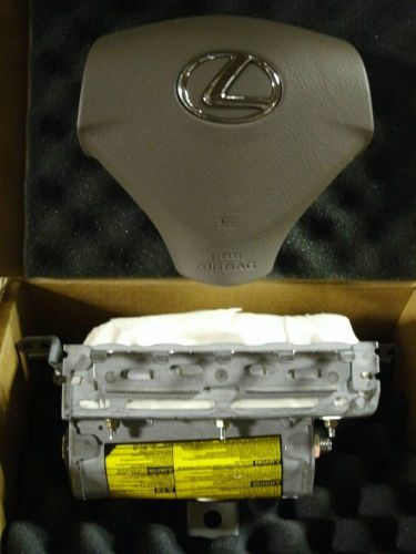 Lexus rx330 rx350 rx400h airbags both driver &amp; passenger 04-05-06-07-08-09 beige