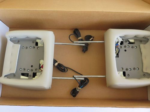 New invision dvd headrest shells only t2/gm1 corinthian shale hrrv2-53131
