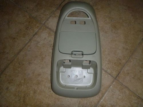 2002 2003 2004 ford f250 f350 super duty overhead roof console flint gray oem