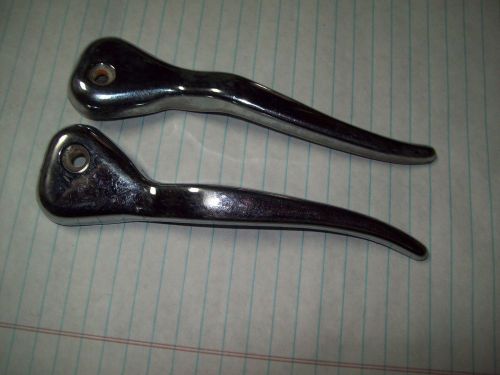 Chevy ford dodge ???? l&amp;r door seat adjusting lever handle  #3435489 3435488