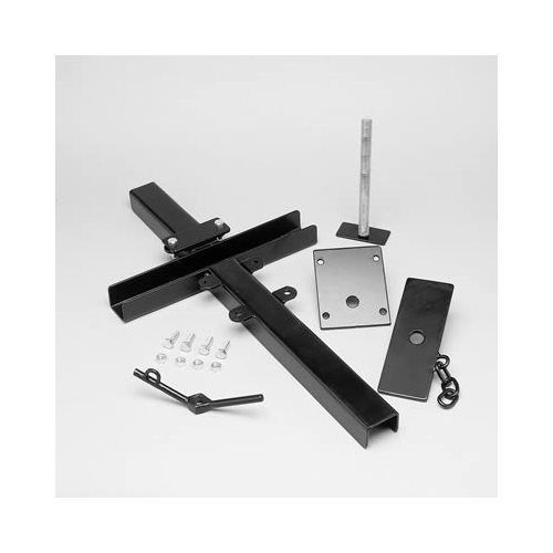 Surco spare tire carrier roof mount steel black powdercoated universal each