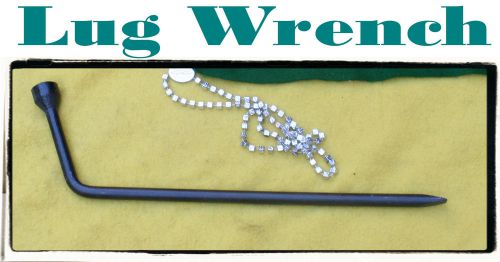 Corvette 1953 1954 1955  lug wrench in truck tire iron goes into trunk