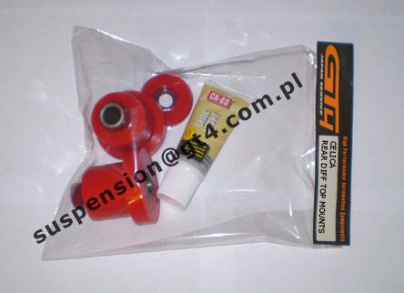 Rear differential top mounts with stoppers celica st185 gt4 all-trac, cs