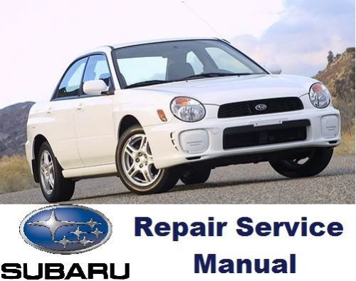 Subaru impreza 2001 2003 official factory service repair manual pdf fast send