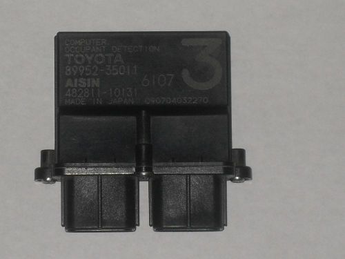 07-10 tacoma camry corolla computer occupant detection opds part #:89952-35011