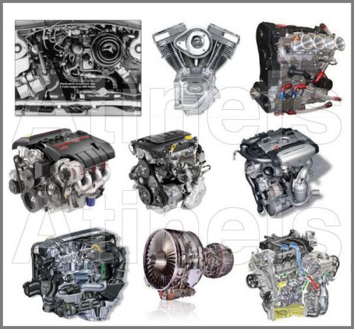 Continental engines c-75 c-85 c-90 0-200 parts overhaul user service manuals set