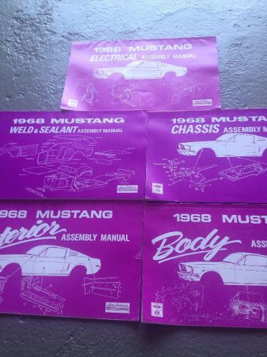 1968 mustang assembly manual&#039;s