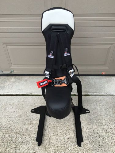 Utv giant middle child seat for polaris rzr with dragonfire youth harness