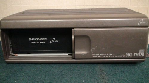 Pioneer cdx-fm128 -12 disc changer