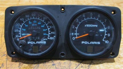 Polaris indy xc 600 speedometer tachometer rpm gauges bezel