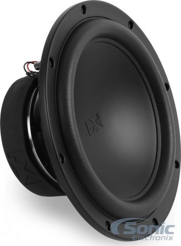 Nvx xqw122 400w rms 12" dual 2 ohm x-series shallow mount car subwoofer