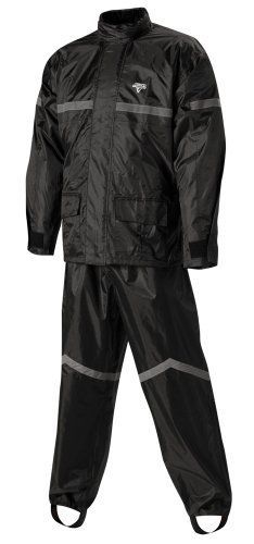 Nelson-rigg stormrider rain suit (black/black, medium)
