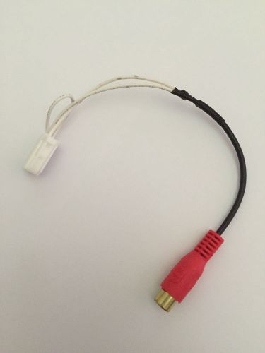 Backup camera adapter for eclipse / avn / fujitsu ten / toyota headunit