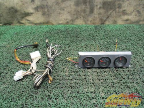 [y08s] jdm:mitsubishi:lancer evo4:cn9a :oem boost, voltage, thermometer