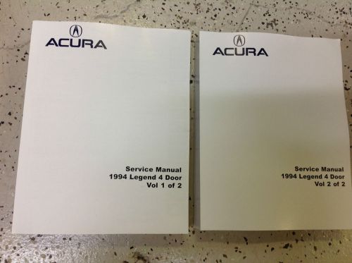 1994 acura legend service shop repair manual factory dealership book 94 new x