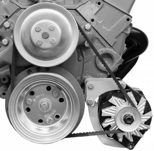 Alan grove components sbc block mount low profile alternator bracket p/n 206l