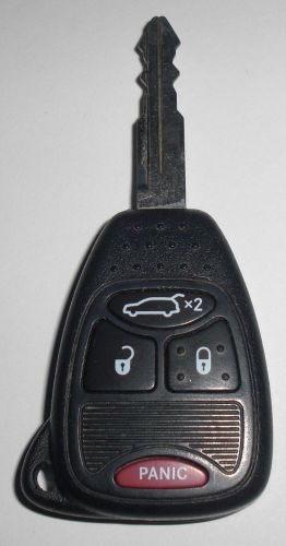 Dodge key / keyless entry remote / 4 button key fob / fcc: oht692427aa