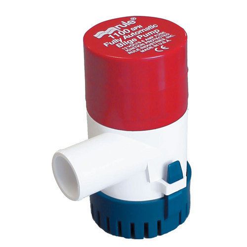 Rule 27s automatic bilge pump 1100-gph, 12-volt