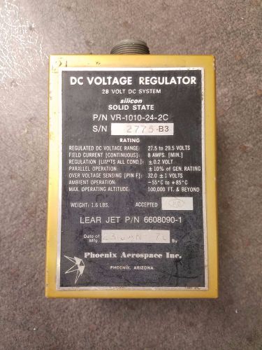 Dc voltage regulator p/n 6608090-1