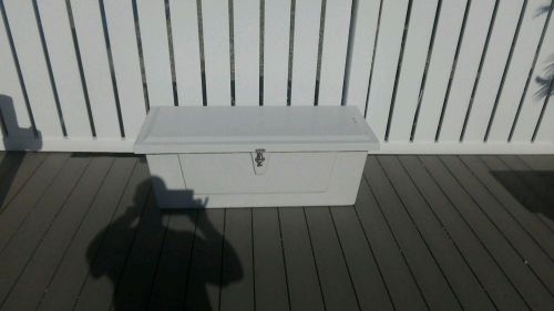 Fiberglass dock box/deck box