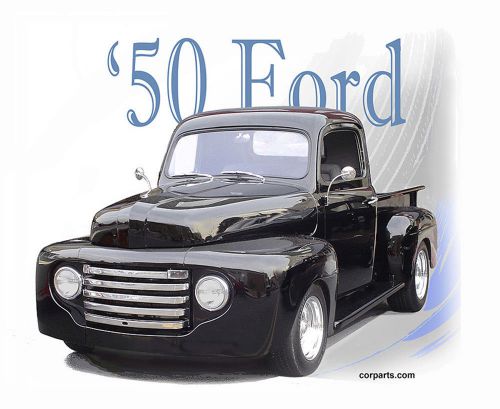 1950 ford f1 pickup t-shirt