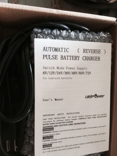 Golf cart smart charger 110v any volt charge