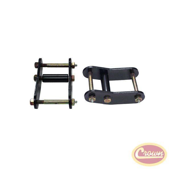 Heavy duty greasable shackle kit - crown# 52040415khd